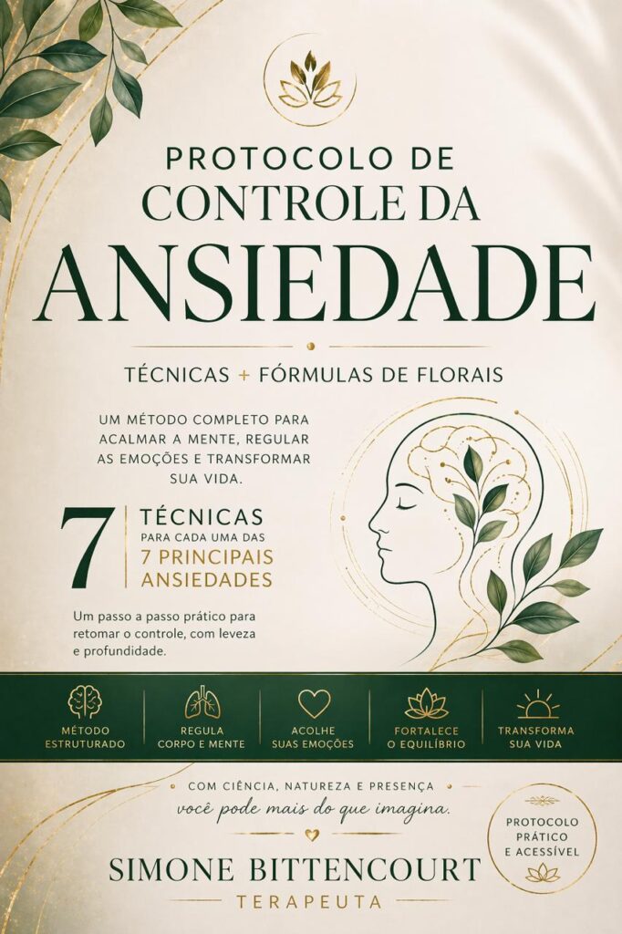 Capa do e-book Protocolo de Controle da Ansiedade